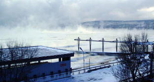 Чёрное море зимой. Фото Нины Тумановов для "Кавказского узла"