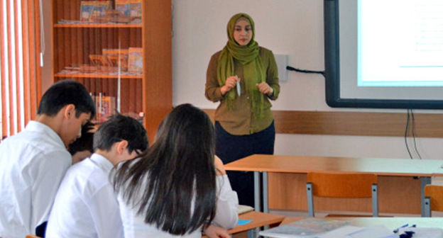 На уроке в одной школ Дагестана. Фото www.riadagestan.ru