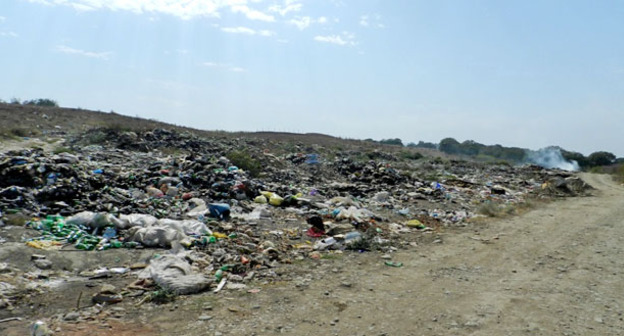 Городская свалка в Дербентском районе. Фото http://www.riadagestan.ru