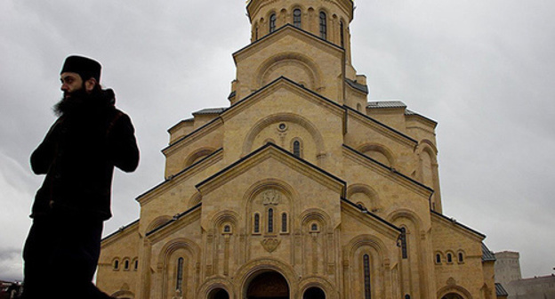 Собор в Тбилиси. Фото: © Sputnik/ Levan Avlabreli, http://sputnik-georgia.ru/society/20160321/230700406.html

