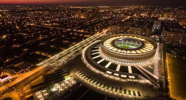 Стадион футбольного клуба «Краснодар». Фото https://ru.wikipedia.org