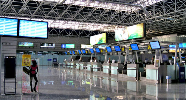 Внутренний вид Международного аэропорта Сочи. Фото: Alexander V. Solomin https://ru.wikipedia.org