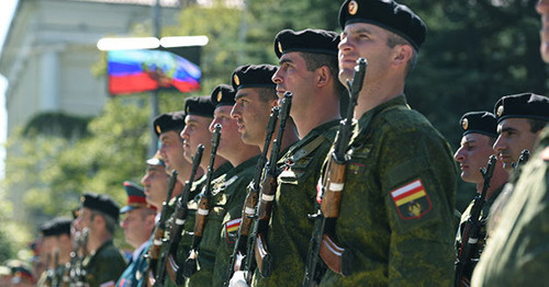 Военнослужащие армии Южной Осетии. Фото: Sputnik/Ада Багиан