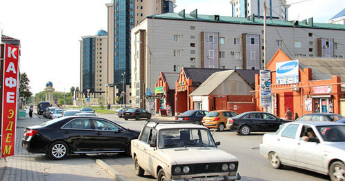 Гудермес. Чечня. Фото Магомеда Магомедова для "Кавказского узла"