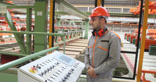 Завод по производству фасадного кирпича в Грозном. Фото http://grozny-inform.ru