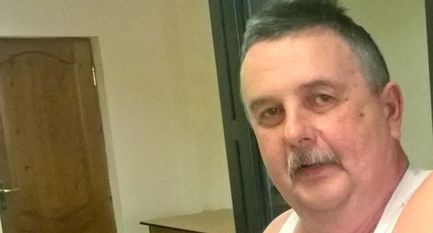 Александр Долженко в зале суда. Фото  Аслана Николаева для "Кавказского узла"