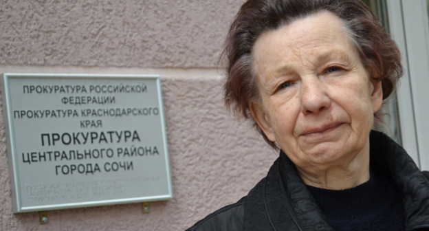 Прасковья Дегтерева. Фото Светланы Кравченко для "Кавказского узла"