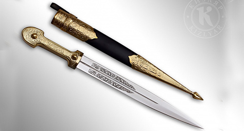 Изделия на выставке «Клинок» ООО ПП "Кизляр".  Фото: Андрей Орлов.