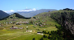 Селение Омало. Тушетия. Фото: I, Alsandro https://ru.wikipedia.org