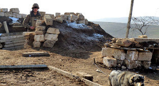 На линии соприкосновения в Нагорном Карабахе. Фото Алвард Григорян для "Кавказского узла"