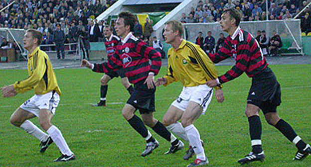 Игроки ФК "Кубань" © Фото ЮГА.ру