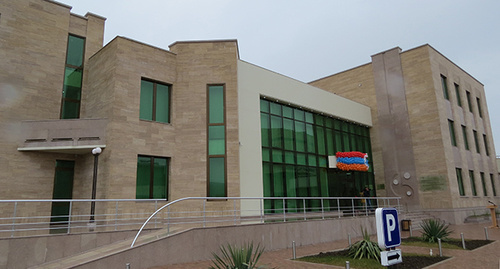 новое  здание онкологического центра в Степанакерте. Фото Алвард Григорян для "Кавказского узла"