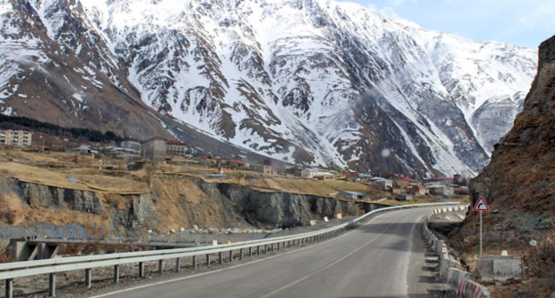Военно-Грузинская дорога. Фото Инны Кукуджановой для "Кавказского узла"