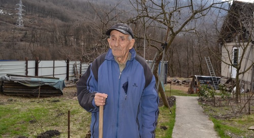 90-летний ветеран Великой Отечественной войны Геннадий Кук. Сочи, апрель 2017 года. Фото Светланы Кравченко для "Кавказского узла"