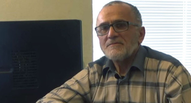 Казим Нурмагомедов. Кадр из видео "Кавказского узла"