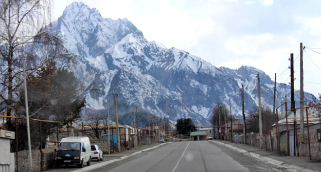 Военно-Грузинская дорога. Фото Инны Кукуджановой для "Кавказского узла"