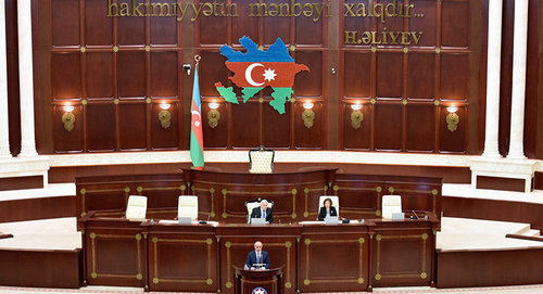 Заседание парламента Абхзазии. Фото© Sputnik / Murad Orujov
 https://ru.sputnik.az/azerbaijan/20170414/409826118/milli-medzhlis-plenarnoe-zasedanie.html