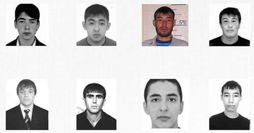 Фотографии подозреваемых в убийстве полицейских в Ленинском районе Астрахани. Фото: пресс-служба УМВД России по Астраханской области