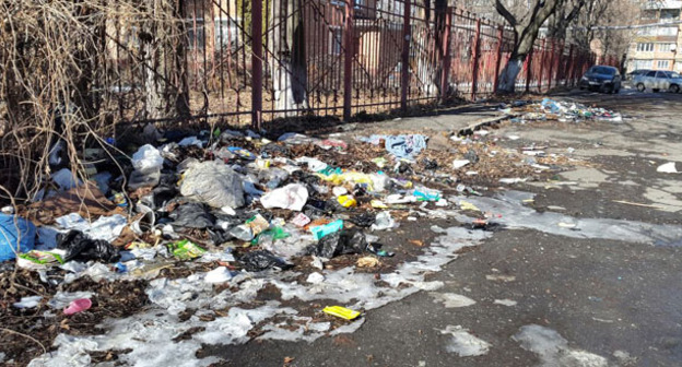 Стихийная свалка. Фото http://kavtoday.ru