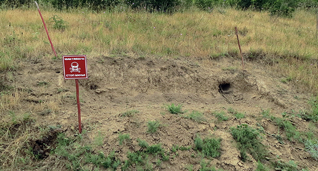 Разминирование Мартакертский район Нагорного Карабаха. Фото Алвард Григорян для "Кавказского узла"