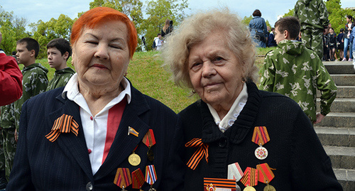 Ветераны в Сочи. Фото Светланы Кравченко для "Кавказского узла"