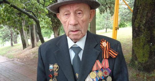 Сергей Бахус. Сочи, 9 мая 2017 г.  Фото Светланы Кравченко для "Кавказского узла"