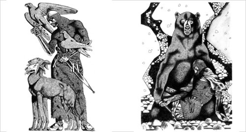 Иллюстрации Хамида Савкуева. Фото Предоставлено издательством "Вита Нова".