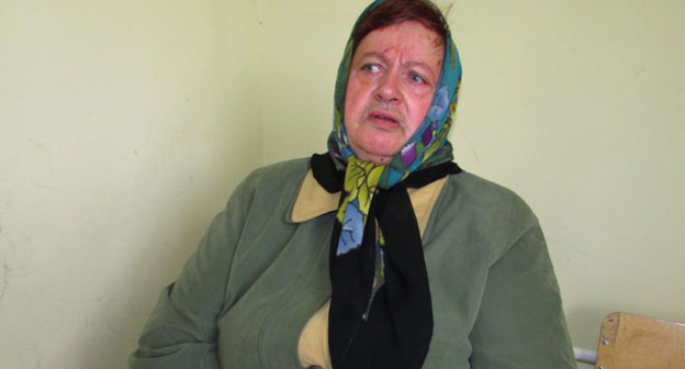 Собственница квартиры в разрушенном доме Алла Форомонова. Волгоград, 17 мая 2017 г. Фото Вячеслава Ященко для "Кавказского узла"