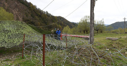 Граница Южной Осетии и Грузии. Фото: Sputnik/Ада Багиян