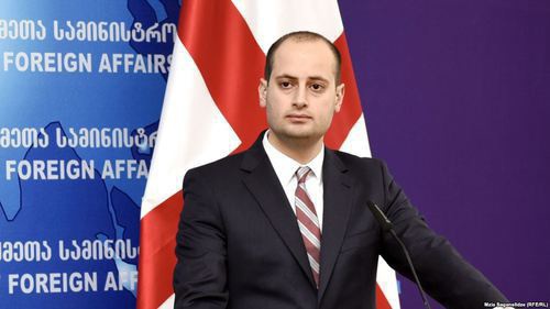 Министр иностранных дел Грузии Михаил Джанелидзе. Фото RFE/RL