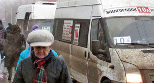 Маршрутное такси в Волгограде. 2 февраля 2015 г. Фото Вячеслава Ященко для