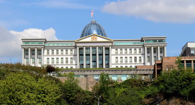 Дворец Президента Грузии. Тбилиси. Фото Инны Кукуджановой для "Кавказского узла"