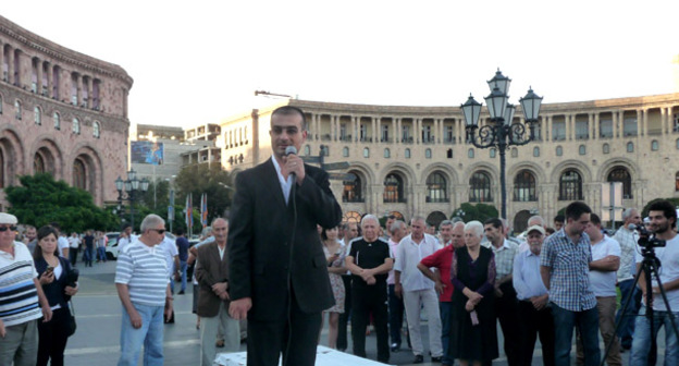 Давид Ованнисян. Фото Армине Мартиросян для "Кавказского узла"