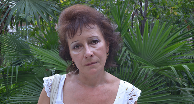 Подсудимая Ирина Снытко. Фото Светланы Кравченко для "Кавказского узла"