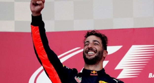 Даниэль Риккардо  - победитель этапа "Формулы-1" в Баку. Фото: https://haqqin.az/