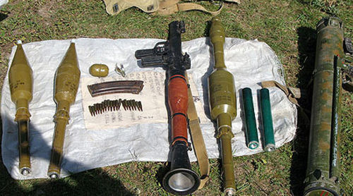 Тайник с оружием найден в Абхазии.  Фото Юга.ру https://www.yuga.ru/news/208051/