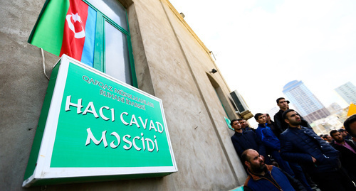 Мечеть"Гаджи Джавада". Баку, 13 апреля 2017 года . Фото Азиза Каримова для "Кавказского узла"