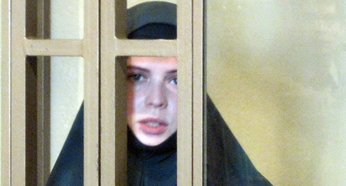 Татьяна Карпенко в зале суда. Фото Константина Волгина для "Кавказского узла"