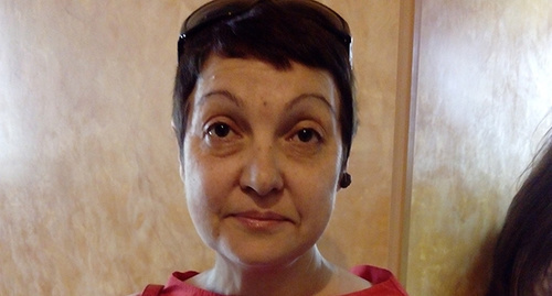 Виктория Давыдова. Фото Светланы Кравчнеко для "Кавказского узла"
