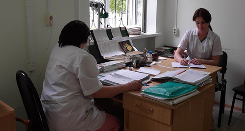Сотрудники поликлиники в Адыгее. Фото http://mgdp1.ru/index.html