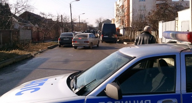 Автомобиль ППС ы Нальчике. Фото http://news-r.ru/news/incidents/8240/