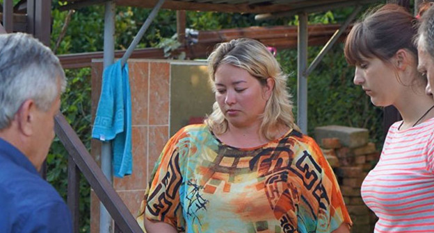 Родственники погибшего туриста. Фото: Кабинет  Министров Абхазии
