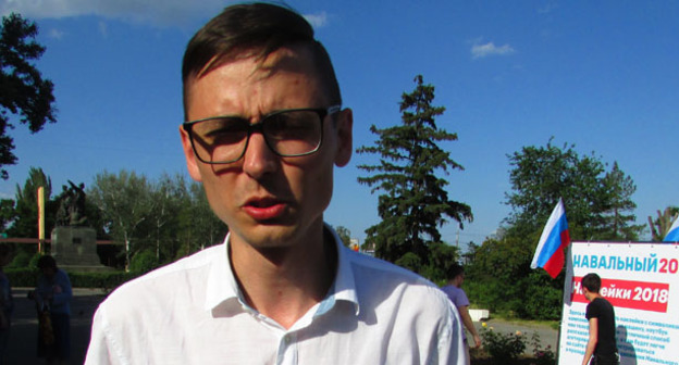 Роман Зайцев. Фото Вячеслава Ященко для "Кавказского узла"