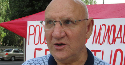 Секретарь Сталинградского обкома КПРФ Алексей Буров. Фото Вячеслава Ященко для "Кавказского узла"