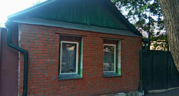 Дом, в котором жили обвиняемые до ареста. Фото Константина Волгина для "Кавказского узла"