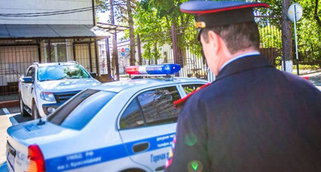 Сотрудник правоохранительных органов. Фото: Максим Тишин / Югополис