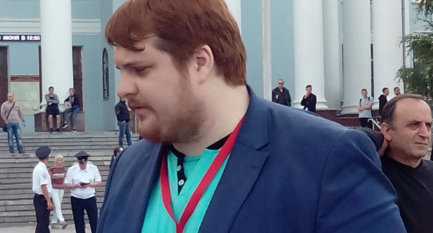 Алексей Волков. Фото Татьяны Филимоновой для "Кавказского узла"