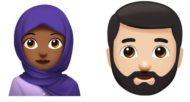 Презентованные Apple мусульманские эмодзи. Фото: http://deepapple.com/news/50769.html