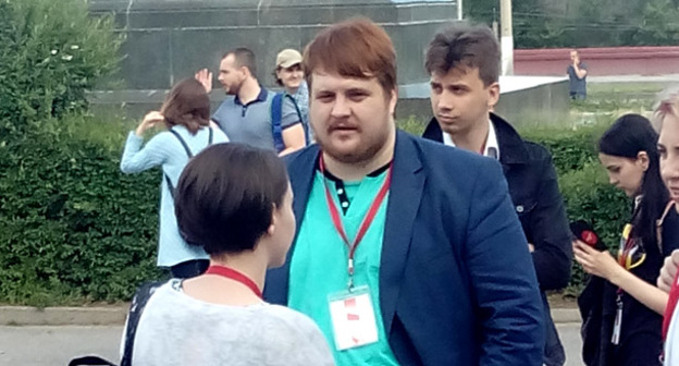 Алексей Волков. Фото Татьяны Филимоновой для "Кавказского узла"