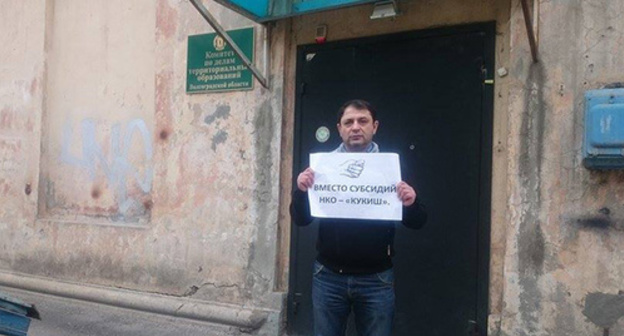 Юрий Гольдер. Фото Татьяны Филимоновой для "Кавказского узла"